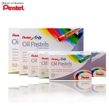 TUNACOCO 12/16/25/36/50 шт./компл. японский PENTEL масляная пастель для искусства для детей в стиле «граффити» моющиеся масляная пастель Bb1710114