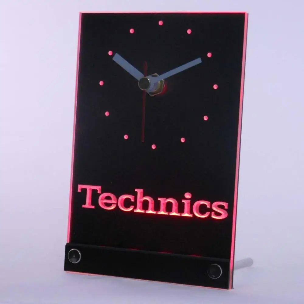 Tnc0434 техника проигрыватели DJ музыкальный стол 3D светодиодный часы