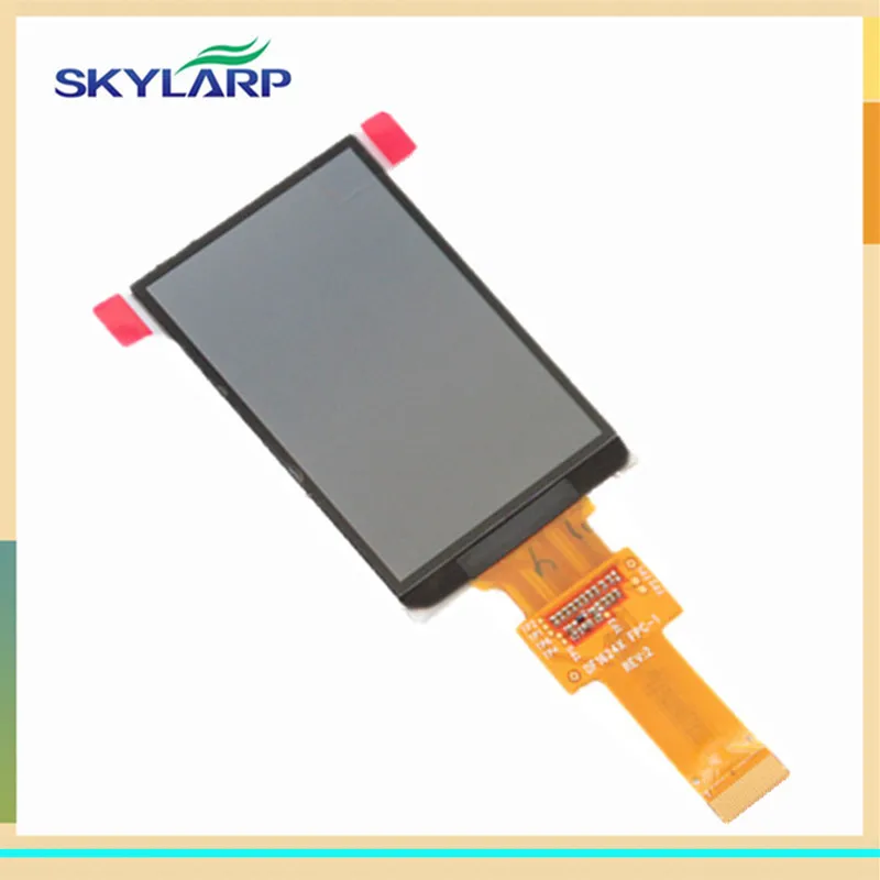skylarpu 2.6 inch LCD display screen DF1624X FPC-1 RE:V For GARMIN edge 810 (Without backlight) (without touch) skylarpu 2 6 inch for garmin edge 810 800 handheld gps navigation lcd screen replacement without backlight without touch