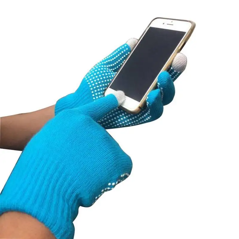 Высококачественные хлопковые перчатки теплые плюс бархатные Утепленные перчатки для сенсорных экранов для телефонов Iphone Ipad samsung