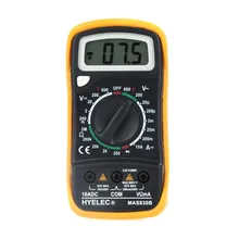 Digital Multimeter MAS830B PEAKMETER multimetros multimetr multitester medidor Current Resistance Ammeter Ohmmeter