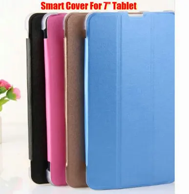 

7" Ritmix RMD-753 ALCOR ACCESS Q781M Tablet Ultra Slim PU Leather Case Folio Transparent Shell Cover + Free Film Free Ship