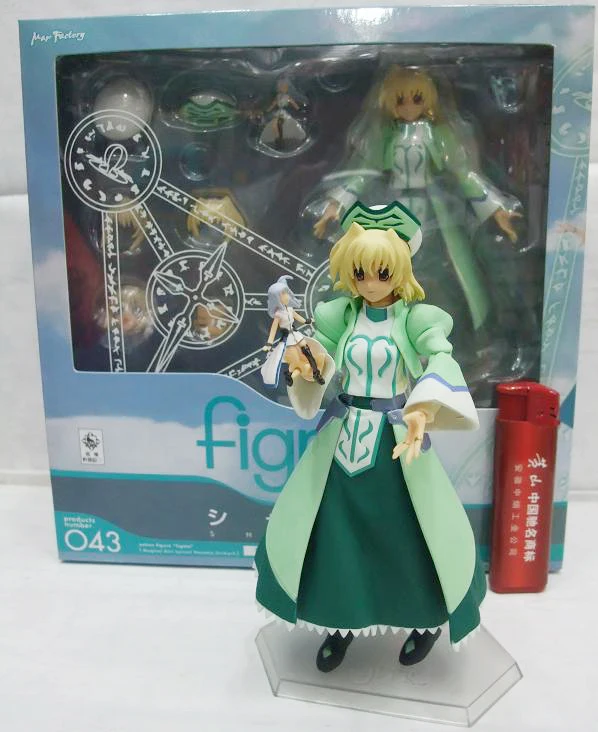 

14CM Figma 043 figma Shamal Knight ver Magical Girl Lyrical Nanoha StikerS PVC Action Figure FM011