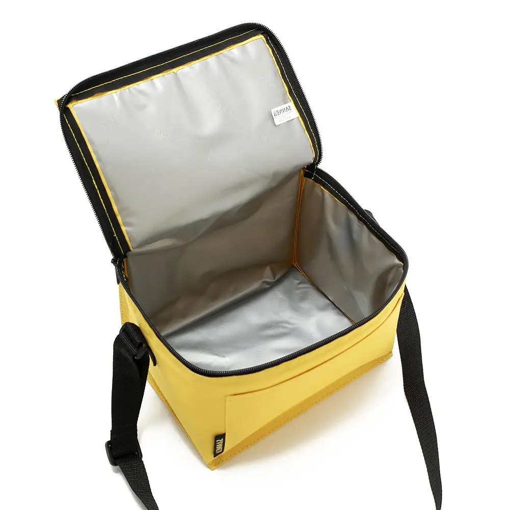 Insulation Thermal Lunch Picnic Bag Nylon Waterproof Insulated Portable Picnic Bags For Outdoor Camping Bento Food Storage Bag Insulation Thermal Lunch Picnic Bag Nylon Waterproof Insulated Portable Picnic Bags For Outdoor Camping Bento Food Storage Bag