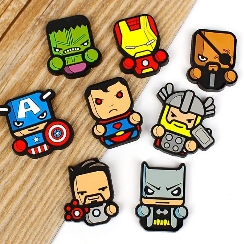 

Cartoon Air Freshener Car Styling Perfume The Avengers Marvel Style For Air Condition Vent Outlet Superman Batman Fashion Cool