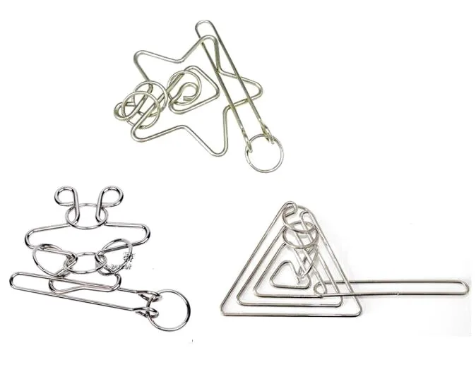 Головоломки из проволоки схемы