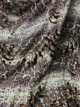 

embroiderd lace fabric Sat-6.3416 with sequins beautiful Nigerian sequins lace fabric for party dress