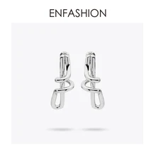 Enfashion, серьги-гвоздики с узлом, золотые для ушей, аксессуары, серьги для женщин, серьги, модные ювелирные изделия, oorbellen,, E5429