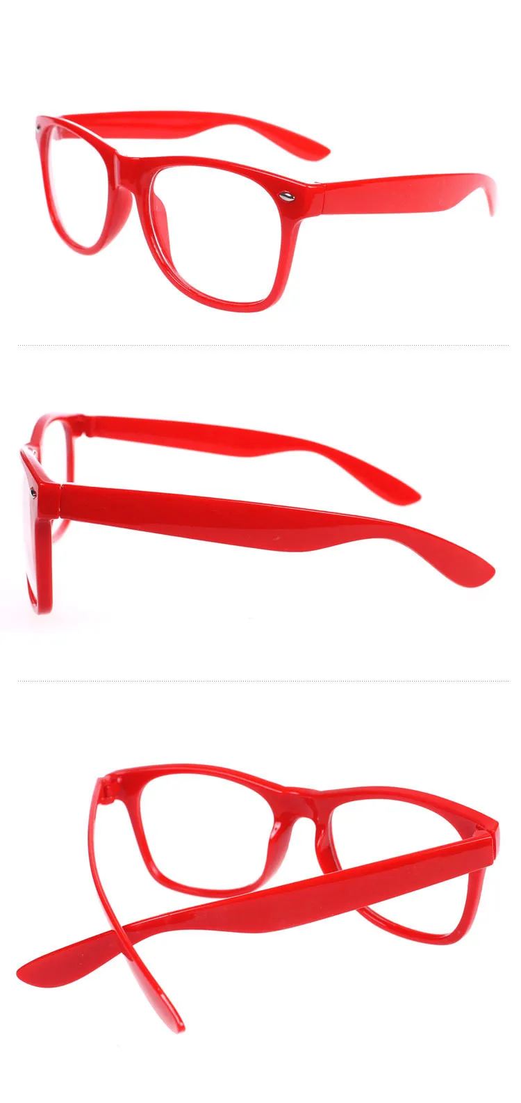 Cubojue карамельный цвет модная оправа для очков для мужчин женщин заклепки квадратный очки человек женский макияж nerd очки прозрачный