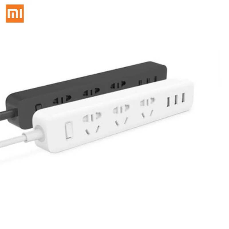 

Xiaomi Socket Plug Power Board With 3 USB 1.8 Extension Cable Multifunction Fast Charging Board 10A 250V 2500W