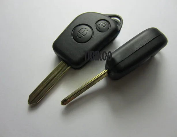 Remote Key Case Shell For Citroen Elysee Saxo Berlingo Xsara Picasso Car FOB Key Blanks flip remote car key shell key fob no battery for peugeot 306 307 406 citroen saxo berlingo picasso xsara vehicle parts 2 btn