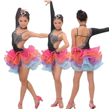 Платье для латинских танцев, Новое поступление, белое черное платье, сексуальное платье, костюм для латинских танцев, женское, взрослое, женское платье для сцены