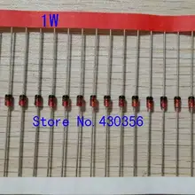 100 шт. 1N4742A 1W 12V зенеровский диод