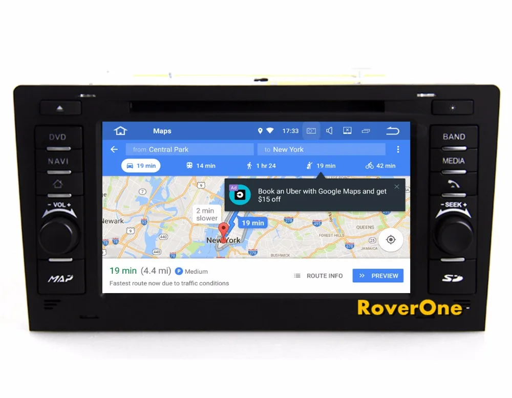 

RoverOne S200 Android 8.0 Car Multimedia Player For Audi A8 S8 1994 - 2003 Autoradio DVD Radio Stereo GPS Navigation Sat Navi