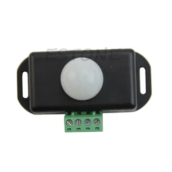 

DC 12V/24V Body Infrared PIR Motion Sensor Switch For LED Light Strip Automatic L22