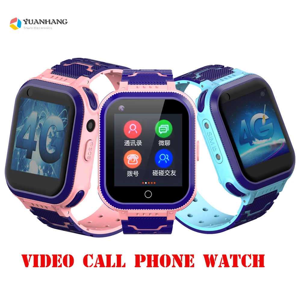 polaroid kids ipx 7 gps active tracking watch blue