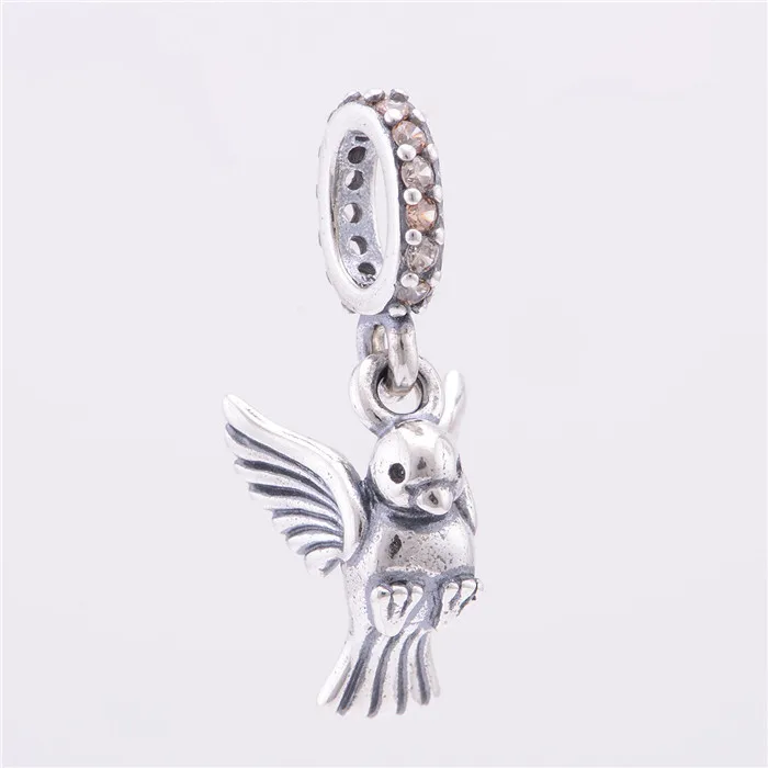 

Newest Birds Pendant Genuine 925 Silve Beads Charm Animal Jewellery Suitable for Brand Style Charm Bracelets & Necklaces