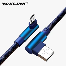 VOXLINK 2.4A Micro USB кабель для быстрой зарядки Micro Дата-кабель для samsung/xiaomi/lenovo/huawei/htc Android кабели для мобильных телефонов