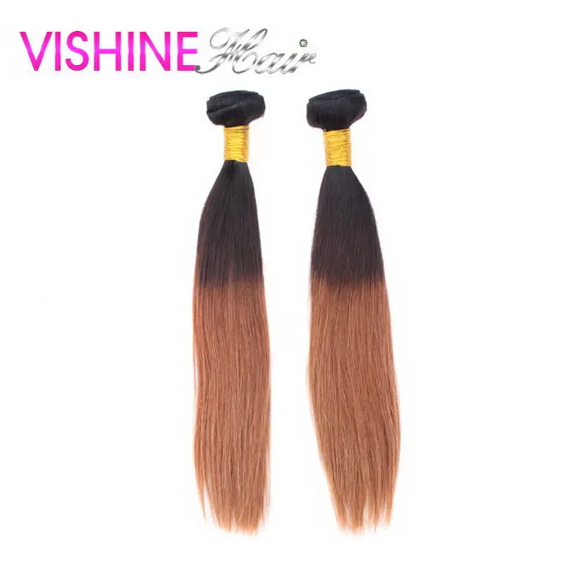 

Popular Cheap Ombre Brazilian Hair Straight 2Pcs Grace Hair Products Good Quality Ombre Hair Weave Bundles Fast Free Shipping