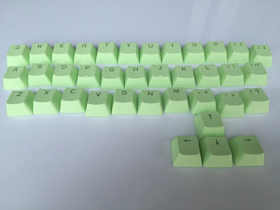 Колпачки для ключей Cherry MX с подсветкой PBT 37 клавиш plus вишневые узоры ESC клавиши