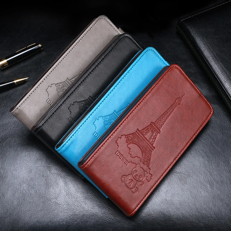Itgoogo For Leagoo Kiicaa Power Cover 5.0 inch High Quality PU Leather Flip Case Phone Bag With Card | Мобильные телефоны и