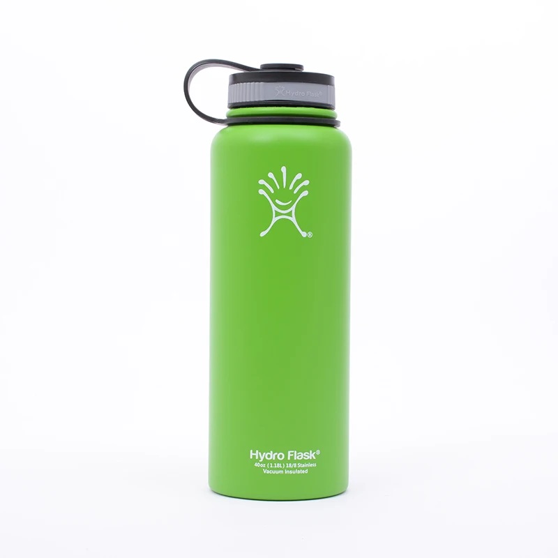 

Best-Selling Original Hydro Flask With 40 OZ Stainless Steel Outdoor Vacuum Heat Preservation Pot Water Bottles Green Color