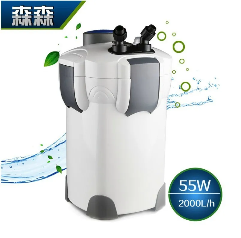 

sunsun HW-304B canister external filter, 2000L/H, 9w UV inside