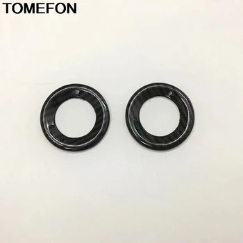 

TOMEFON For Honda Civic 2016 2017 10th Car Front Door Upper Side Spesker Audio Stereo Ring Cover Trim Interior Accessories ABS