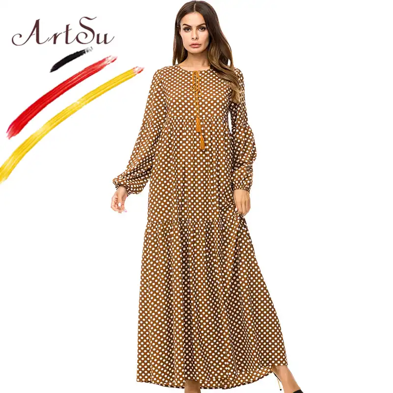 Платье Макси Осень