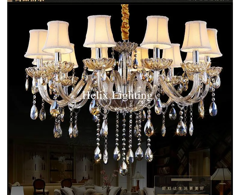 Newly Modern Europeanstyle Candle Chandelier Crystal Chandelier Modern