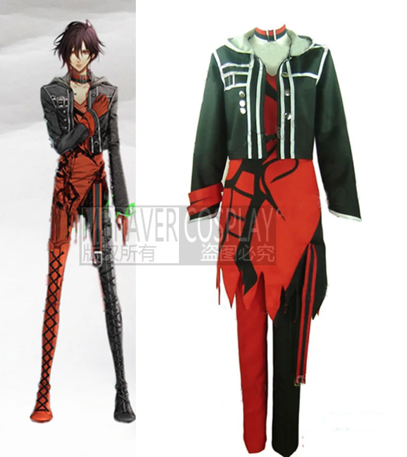 

Japanese Amnesia SHIN Uniform Jacket Pants Anime Halloween Cosplay Costume Full Set Custom Made