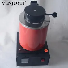 Автоматическая электрическая плавильная печь серебро и золото Pour Bar+ 2 кг тигель+ tong-цифровой контроллер 110V& 220V