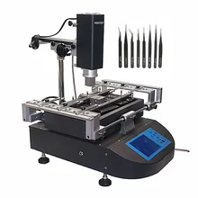 HT-R490 4000W 3 зоны горячего воздуха ИК BGA сварки паяльная станция