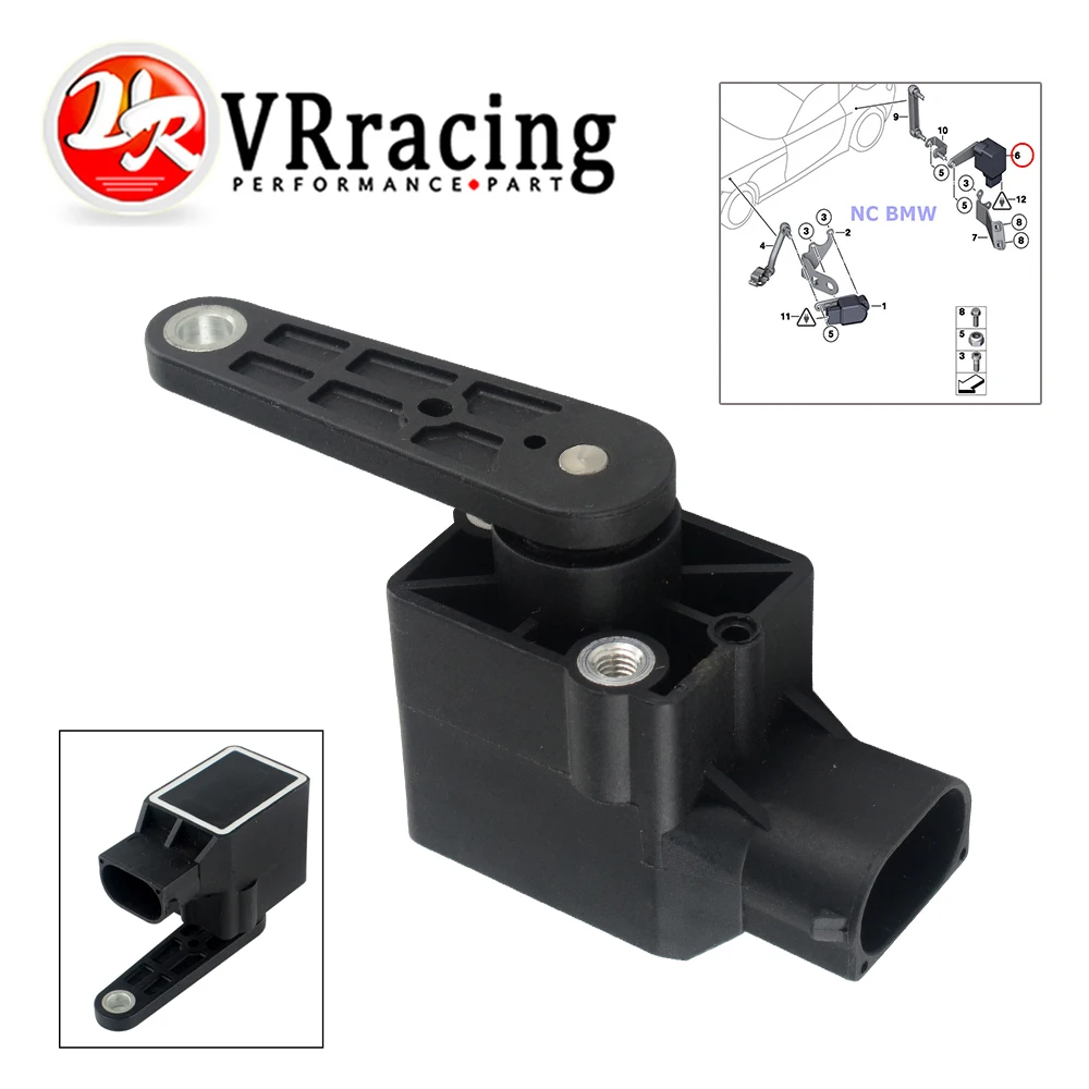 

VR Rear Xenon Headlight Level Sensor Suspension Height Level Sensor For BMW E46 E39 E60 E61 E65 E66 E67 X3 E83 X5 Z4 325i 330i