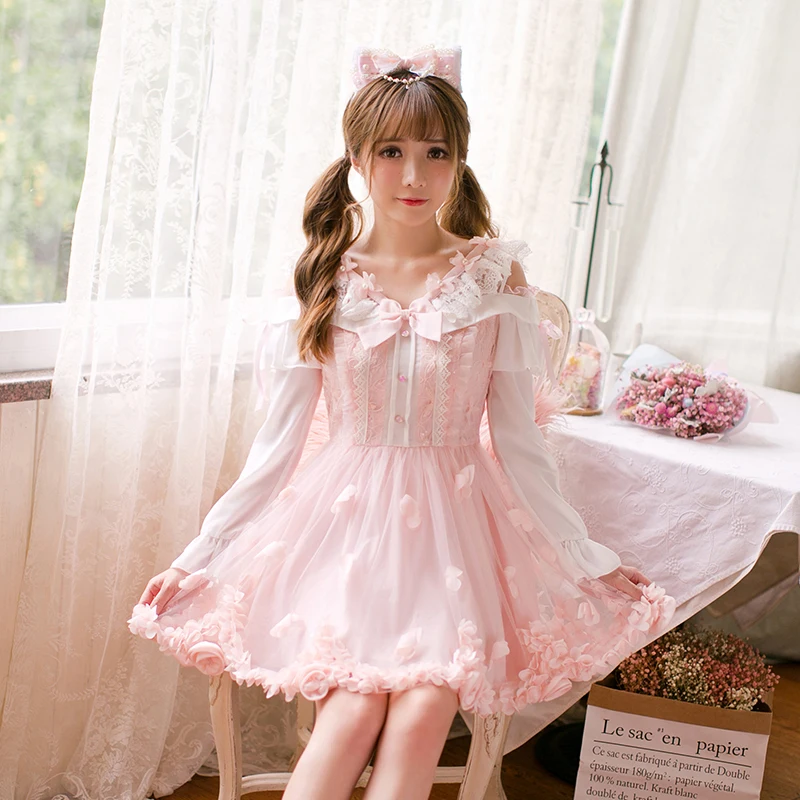 Candy Rain 2017 Autumn Hot Sell New Flower Perspective 3d Woman Dress