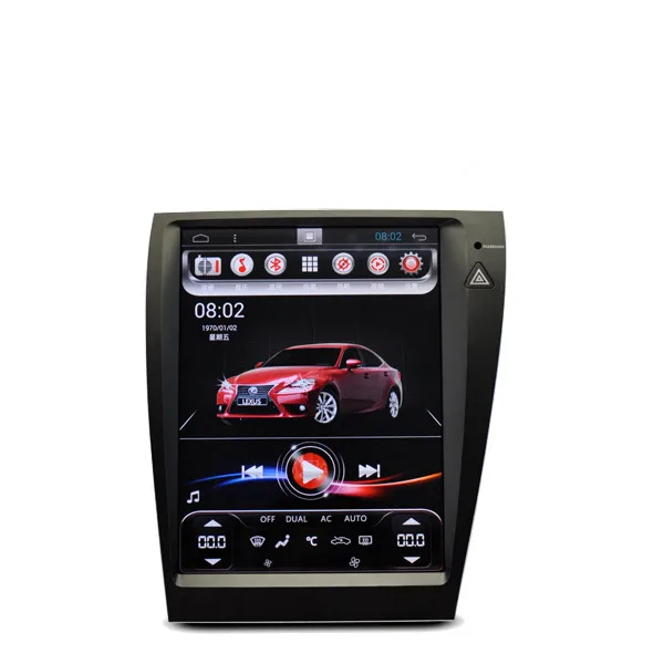 

ChoGath 12.1 Inch Car Multimedia Player vertical screen Android 7.1 car radio GPS Navigation for Lexus ES with canbus