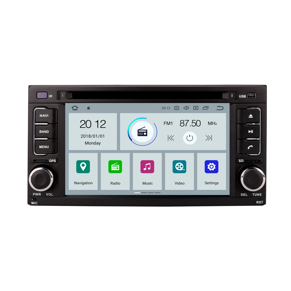 Автомобильный DVD плеер Aotsr с GPS навигацией Android 9 0 для Subaru Forester Impreza 2008 2013
