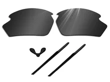 Glintbay lentes polarizadas substituição e borracha nosepads e earsocks para rudy project rydon (sn79 only) óculos de sol-opções