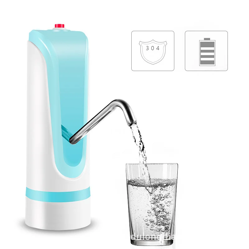 USB Charging Water Dispenser Electric Water Bottle Pump Dispenser Portable Drinking Water Bottles Faucet Drink Barreled