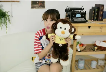 

large 60 cm cloth monkey plush toy doll birthday gift , Christmas gift w6658