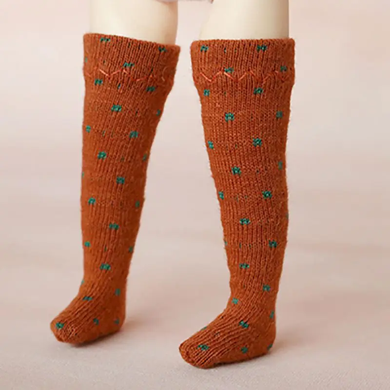 1 пара Симпатичные изготовленные вручную пятно вязальная кукла носки для holala носки кукла Костюмы аксессуары