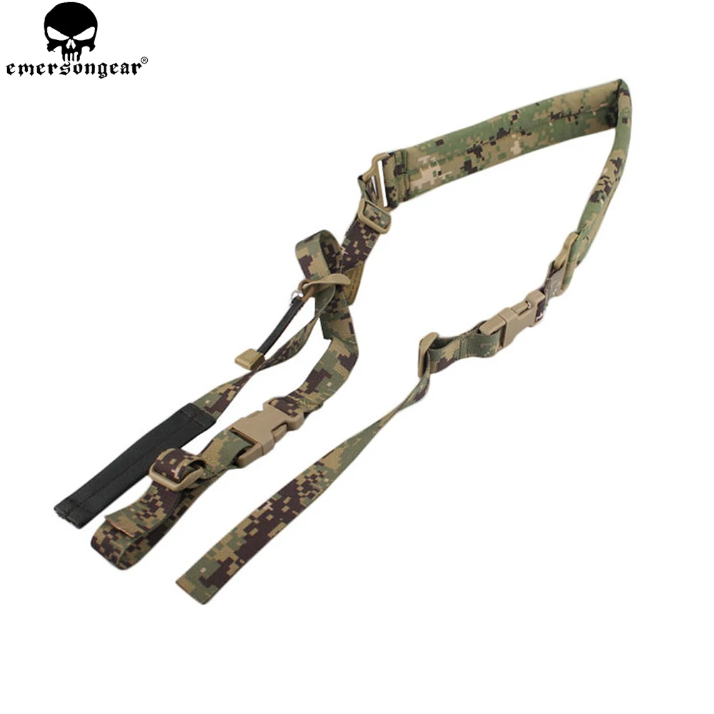 

EMERSONGEAR Quick Adjust Padded 2 Point Sling Airsoft gear Military Gun Belt Paintball Equipment Gun Sling Multicam EM8883