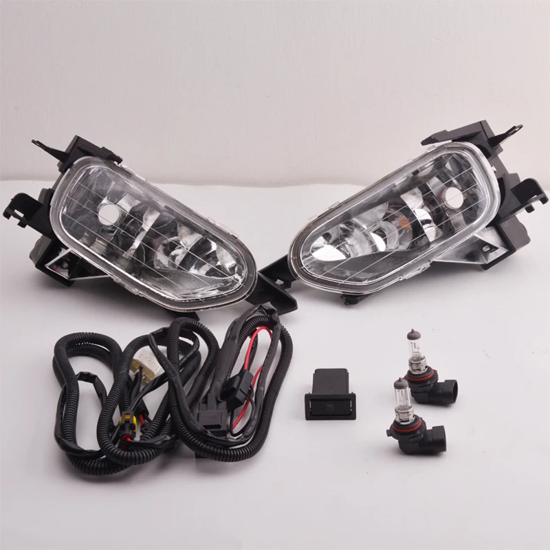 

CAPQX Set Of Front Driver Foglight FogLamp With Wire Kit Bulb 33951-S9A-003 FOR CRV 2002 2003 2004