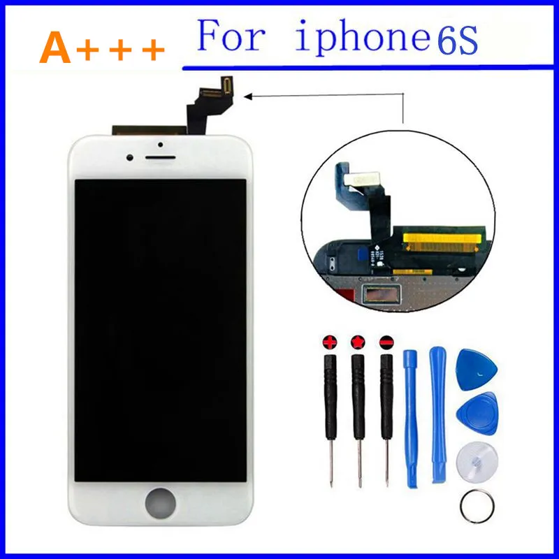

AAA LOT No Dead Pixel LCD Screen Replacement for iPhone 6s 4.7 LCD Display Touch Digitizer Assembly Free Shipping