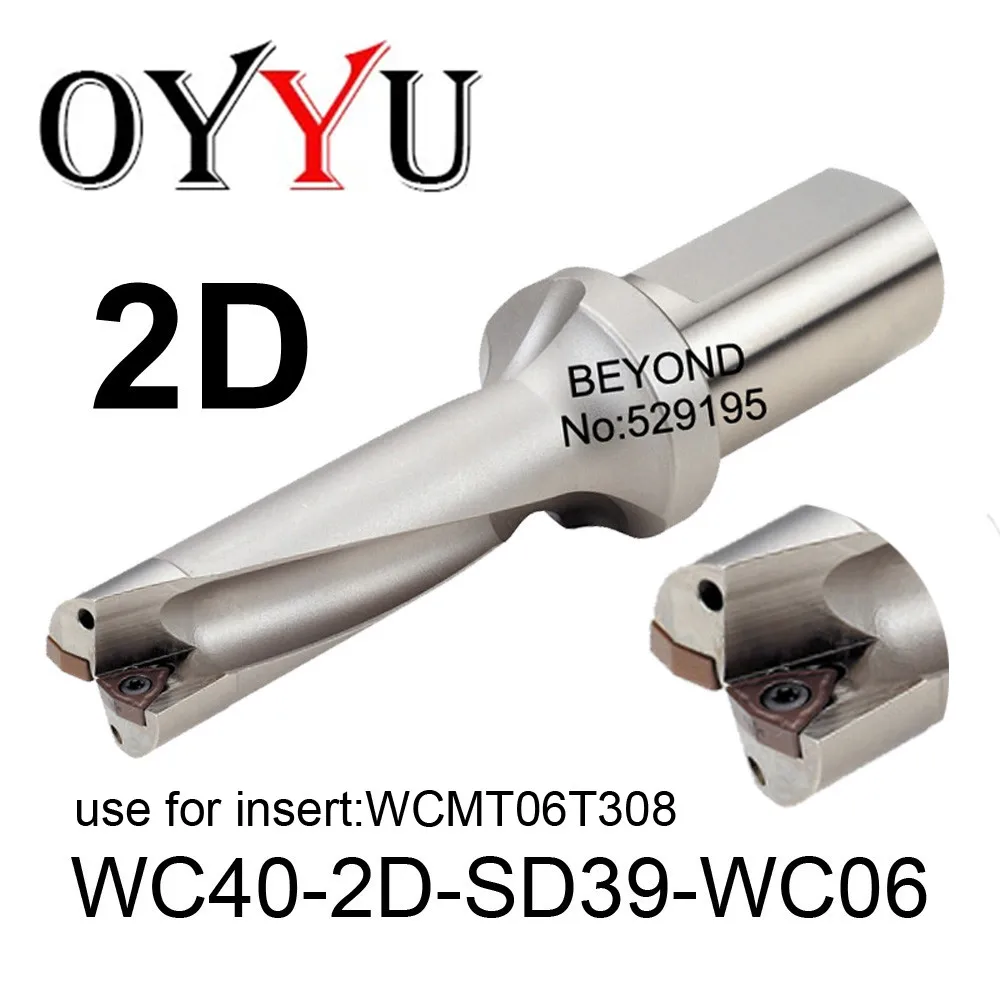 

WC40-2D-SD39-WC06,WCindexable insert drill U Drilling Shallow Hole indexable insert drills,Cooling hole,original factory