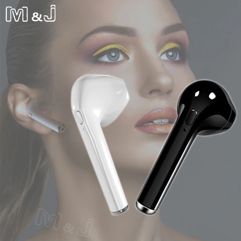 M & J i7s TWS наушники туры мин беспроводные Bluetooth стерео музыка гарнитура для Samsung Apple