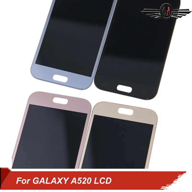 TFT для SAMSUNG GALAXY A5 2017 A520F LCD сенсорный дигитайзер сенсор стекло в сборе рамка A520