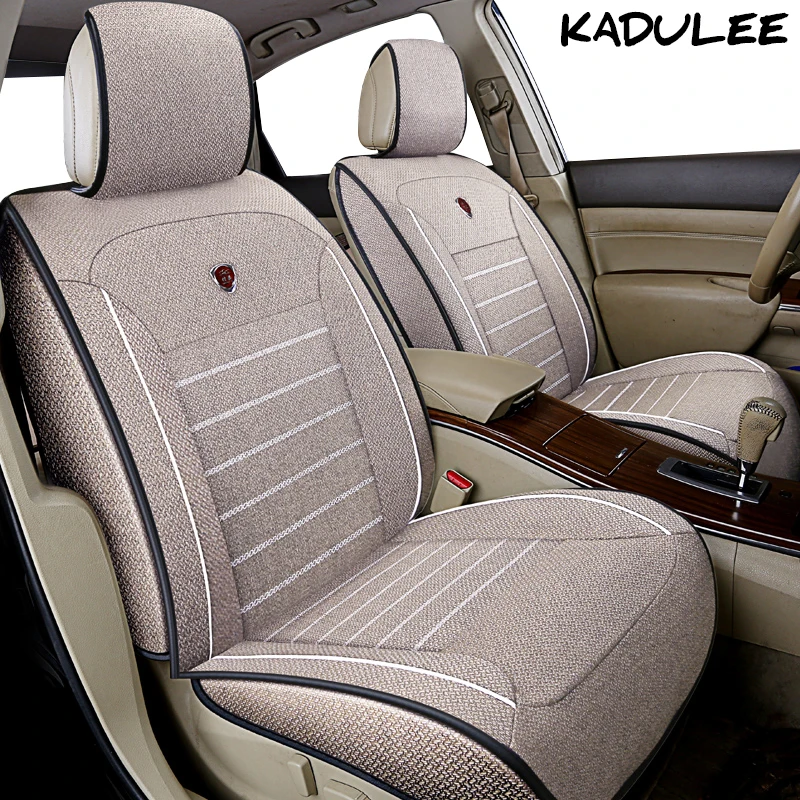 KADULEE flax font b car b font seat cover for ford mondeo mk3 4 s max