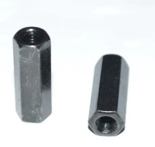

10pcs M4 Hexagon column black nut