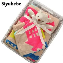 Детское одеяло для новорожденных, супер мягкое Флисовое одеяло с мультяшным рисунком для младенцев, детское полотенце, одеяло, постельные принадлежности